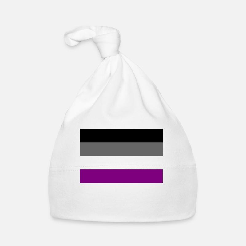 Asexual Pride Flag Baby Bio-Mütze