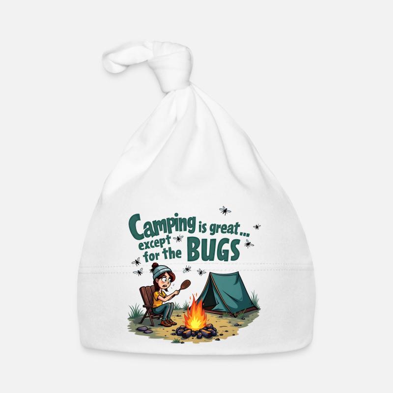 Camping is great except for the annoying mosquitoes! Organic Baby Cap