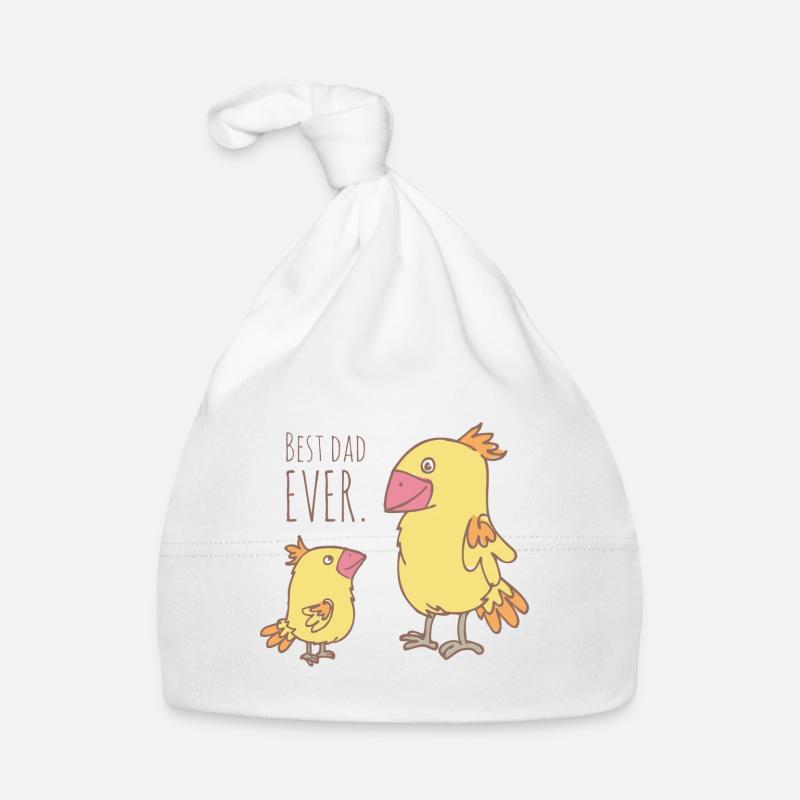 Vogel Papa Baby Bio-Mütze