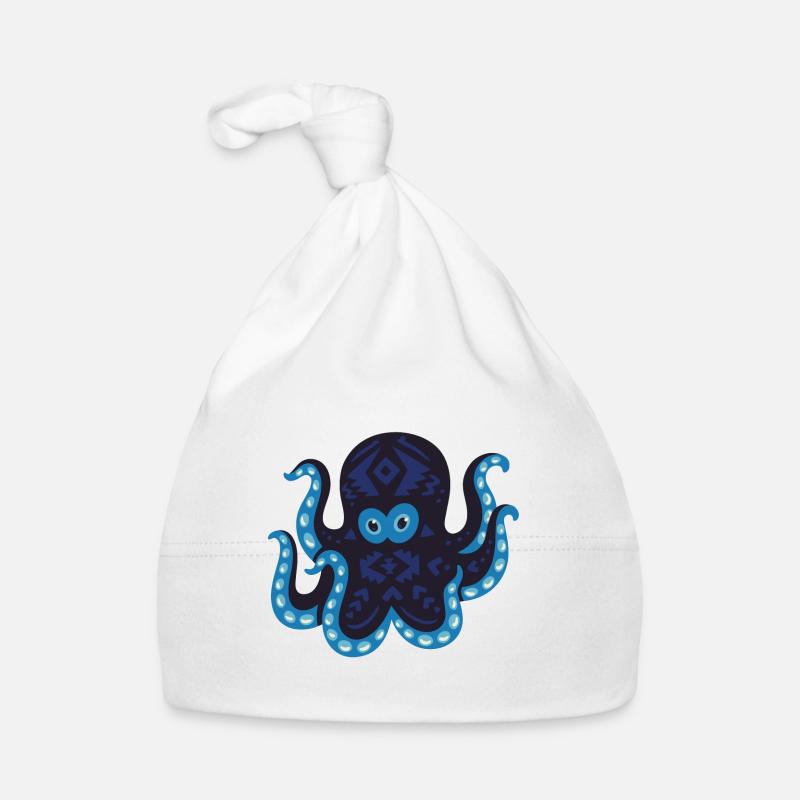 Meerestiere Baby Bio-Mütze