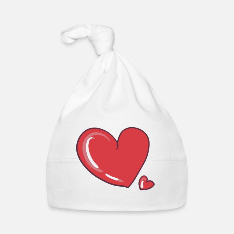 cœur coeur Bonnet bio Bébé