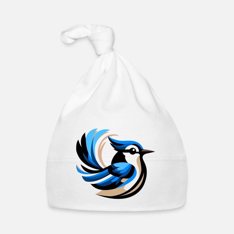 Blue jay Organic Baby Cap