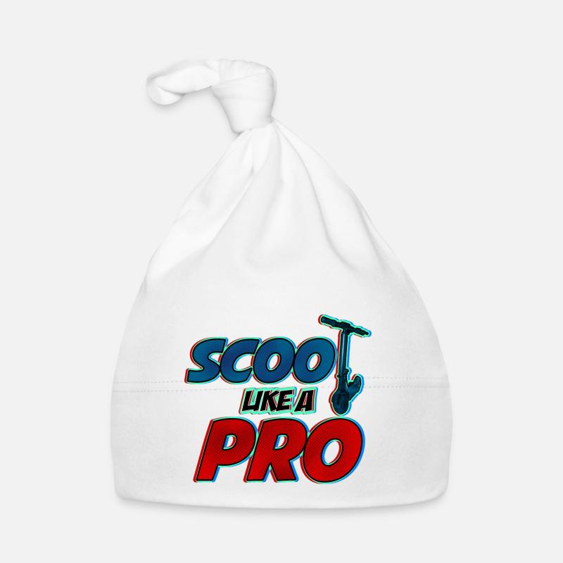 Scoot comme un Pro! Cadeau cool pour les scooters cascadeurs Bonnet bio Bébé