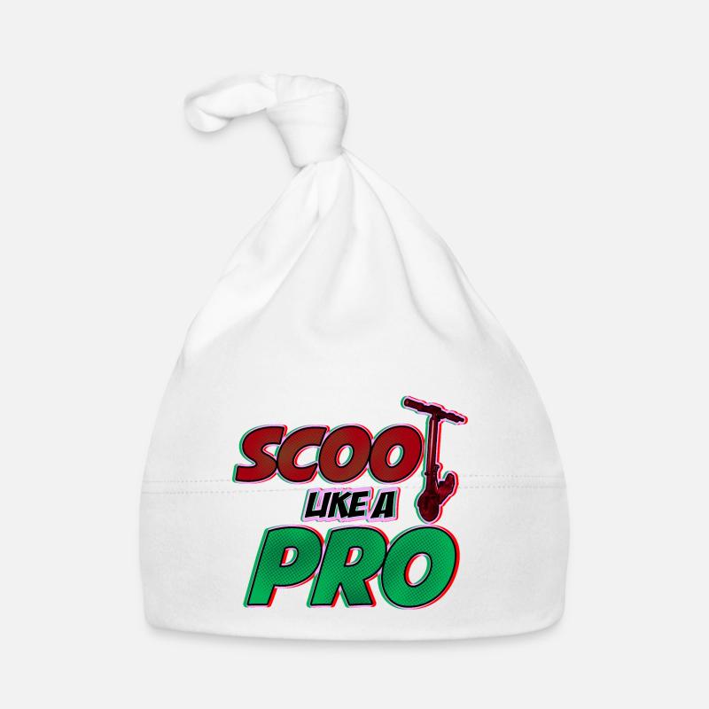 Scoot like a Pro! Cool gift for stunt scooters Organic Baby Cap