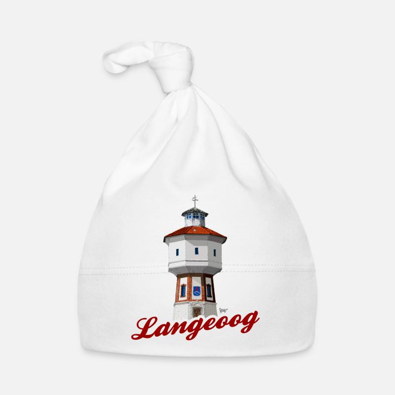 Bronko55 No.59 – Langeoog Wasserturm Baby Bio-Mütze