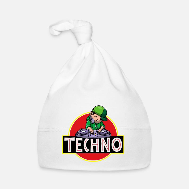 Soirée musique techno Bonnet bio Bébé