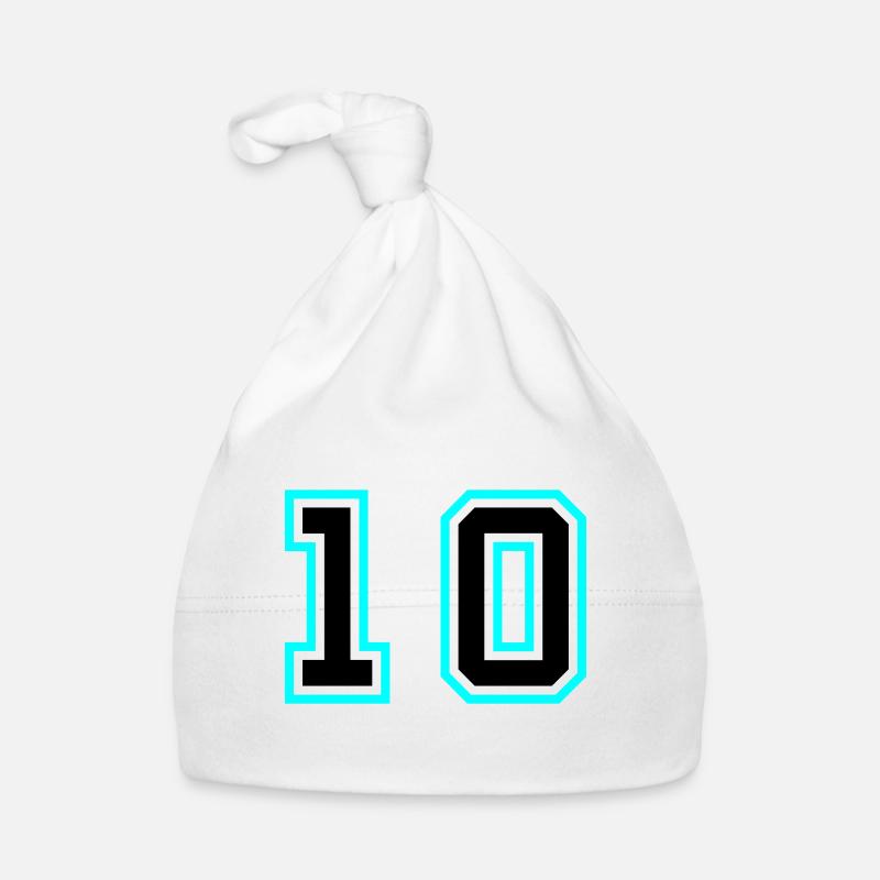 Symbole à 10 chiffres Bonnet bio Bébé