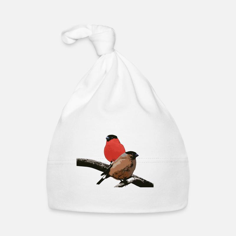 Dompfaffpaar Bonnet bio Bébé