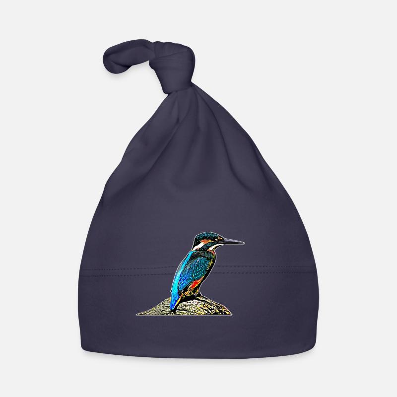 Eisvogel Baby Bio-Mütze