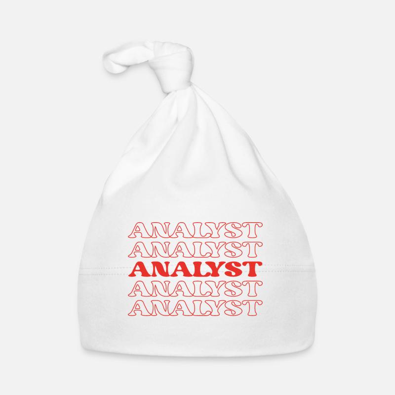 Analyst Examiner Scrutinizer Analyst Inspektor Baby Bio-Mütze