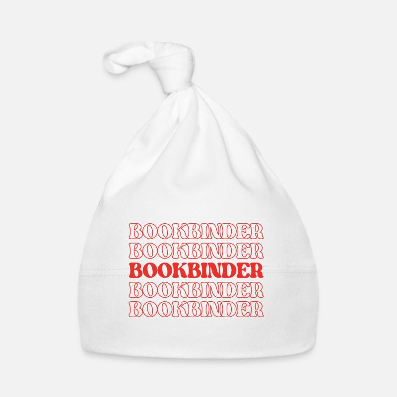 Buchbinder Buchbinder Buchflicker Buchflicker Baby Bio-Mütze