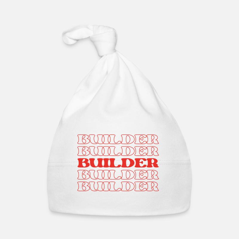 Builder Constructor Maker Carpenter Mason Organic Baby Cap