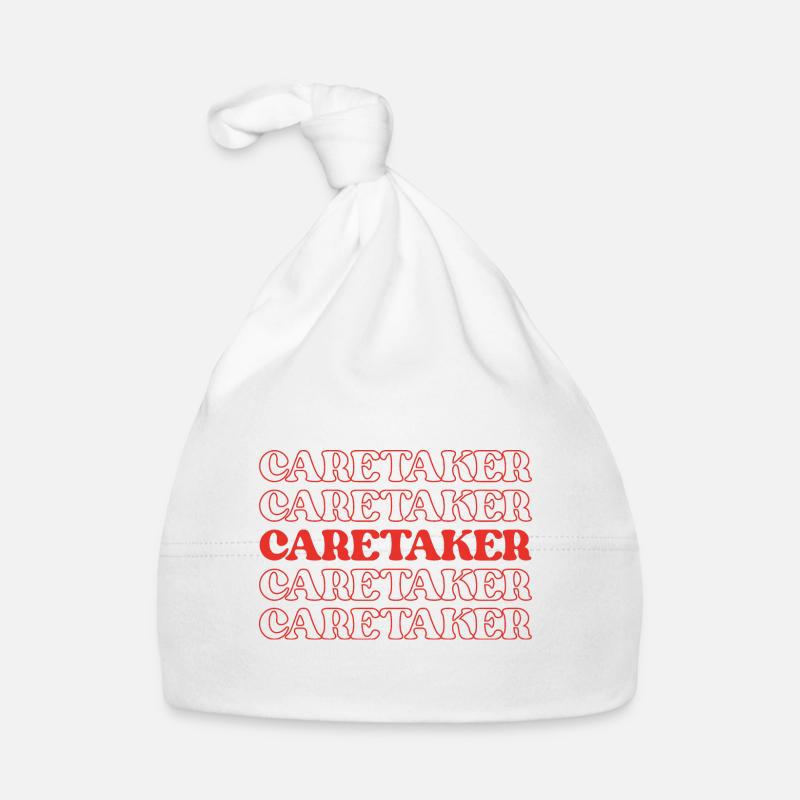 Caretaker Custodian Keeper Caretaker Protector Organic Baby Cap