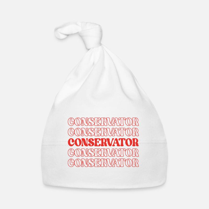 Conservator Curator Keeper Custodian Guardian Organic Baby Cap