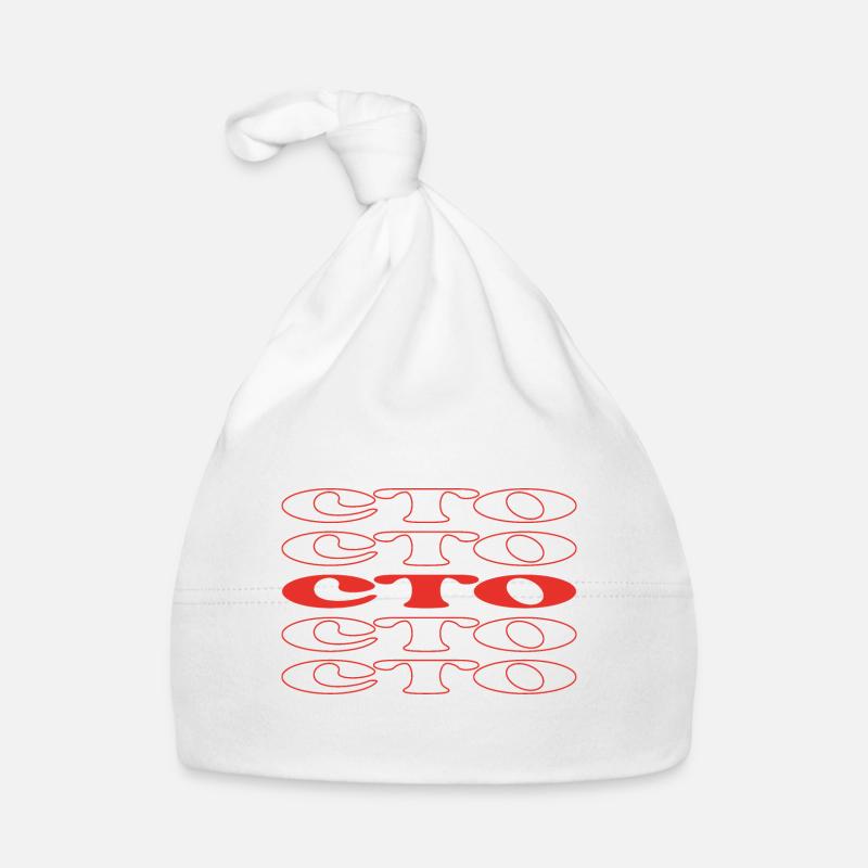 CTO Chief Technology Officer Technology Chief Baby Bio-Mütze