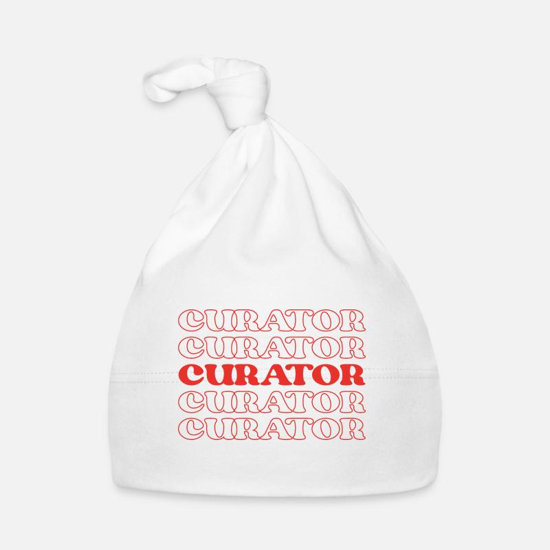 Curator Keeper Custodian Conservator Archivist Organic Baby Cap