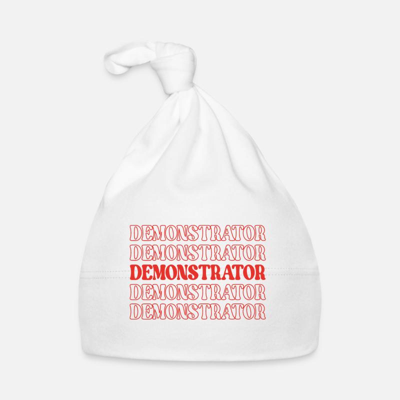 Demonstrator Moderator Lehrer Ausbilder Dozent Baby Bio-Mütze