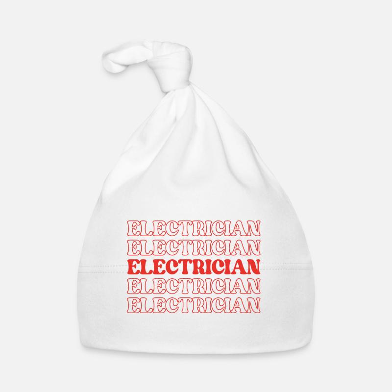 Electrician Wiring Technician Electrical Expert Organic Baby Cap