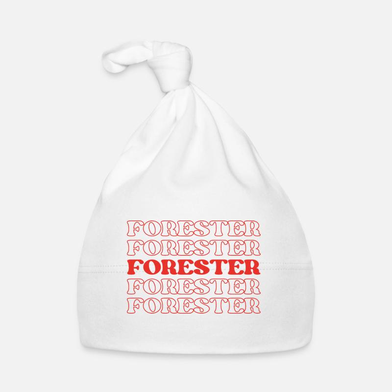 Förster, Naturschützer, Waldmanager Baby Bio-Mütze
