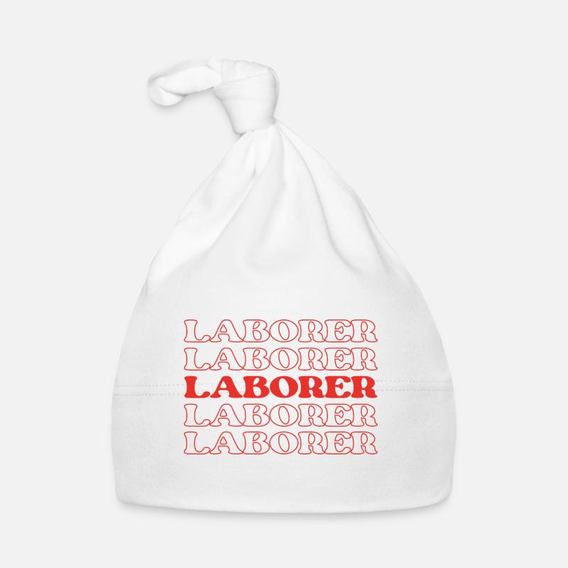 Ouvrier Ouvrier Bricoleur Ouvrier Ouvrier Bonnet bio Bébé