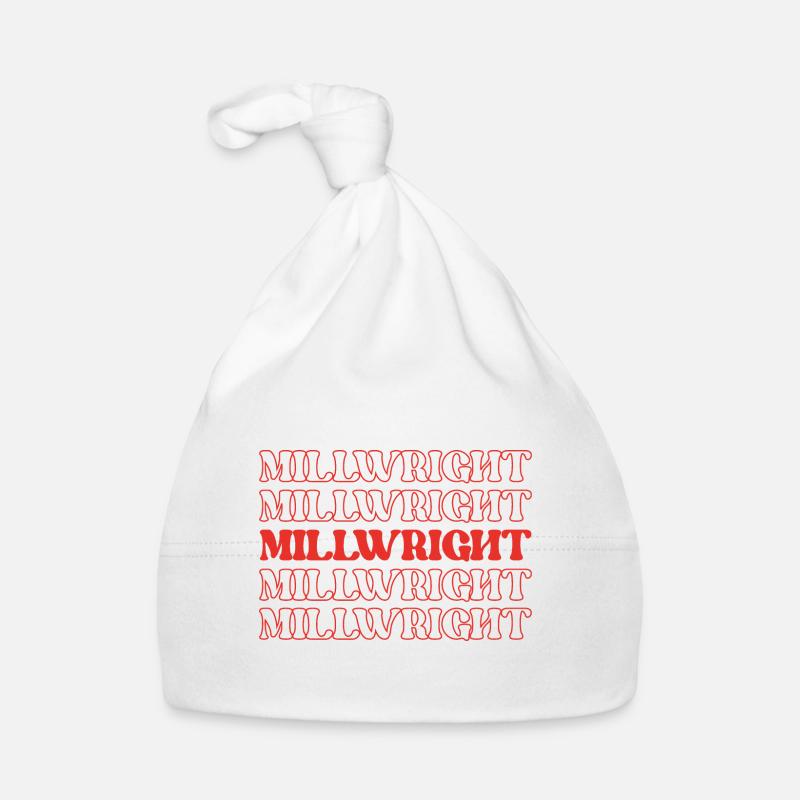 Millwright Machine Specialist Machine Fixer Organic Baby Cap