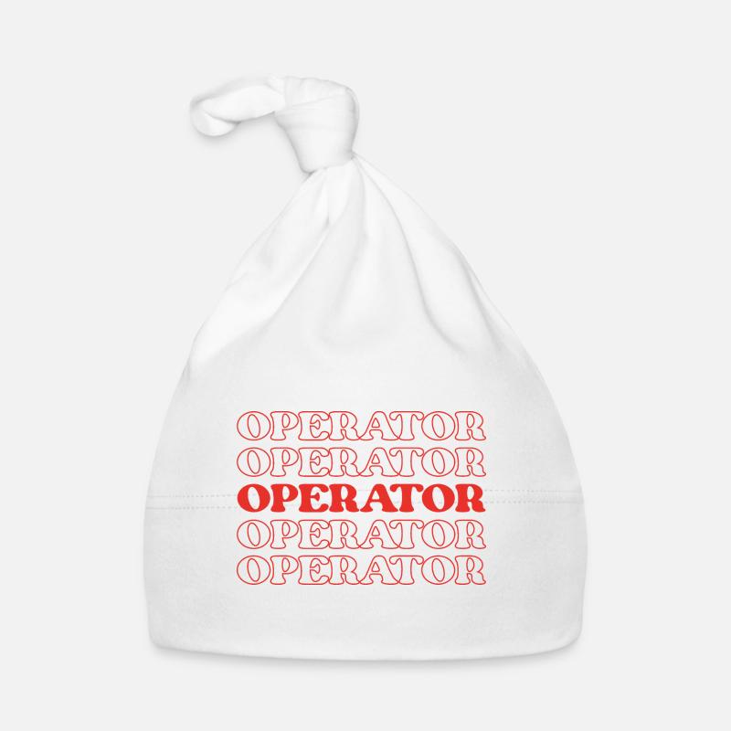 Opérateur Ouvrier Technicien Employé spécialisé Bonnet bio Bébé