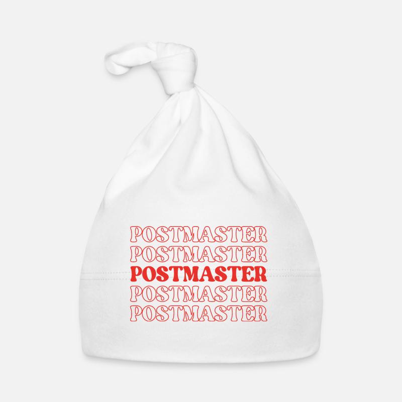 Postmaster Mail Carrier Post Office Manager Organic Baby Cap