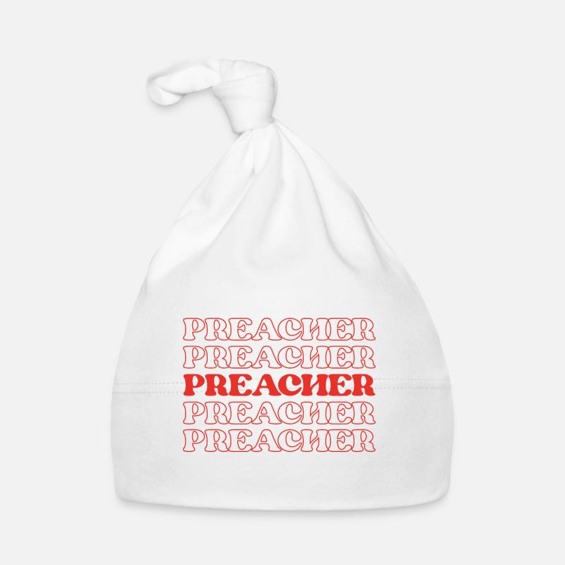 Prediger Pfarrer Geistlicher Pfarrer Priester Baby Bio-Mütze