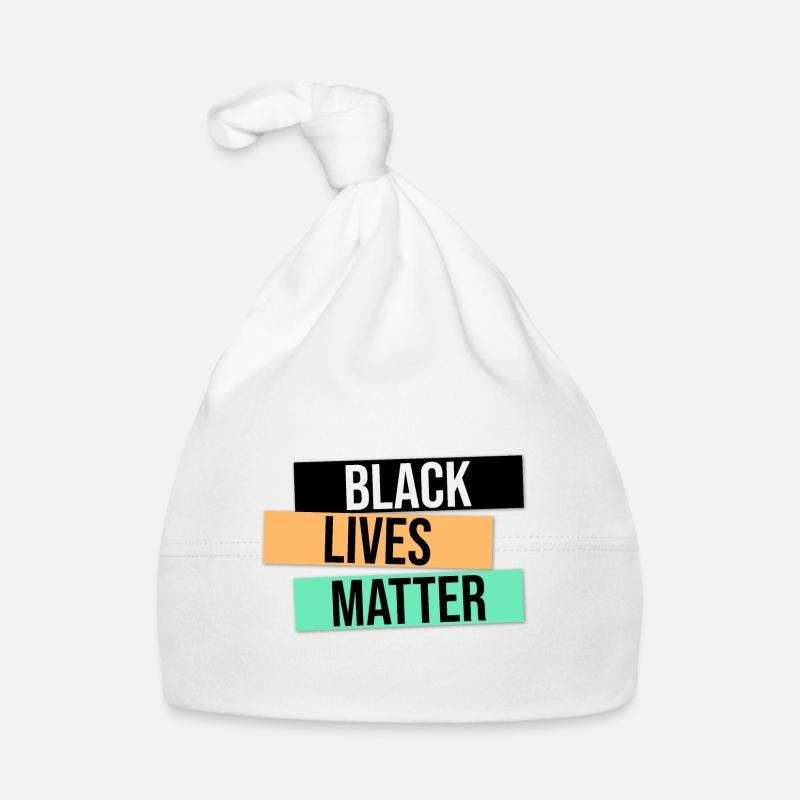 BLM Design Gift Organic Baby Cap