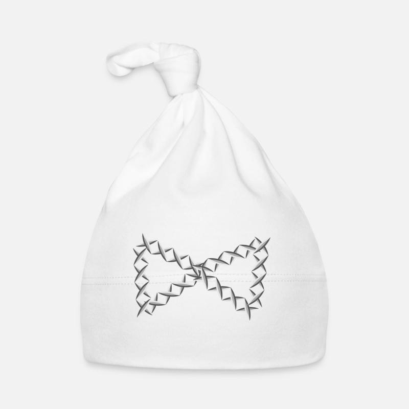 symbol cross form Organic Baby Cap