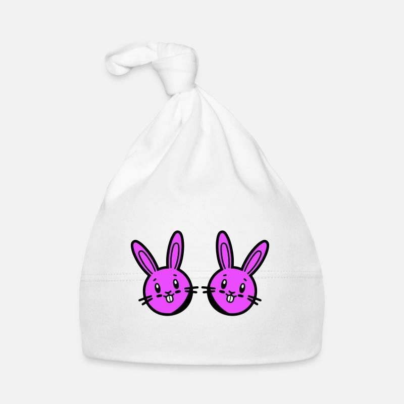 Lapin de Pâques Pâques Bonnet bio Bébé