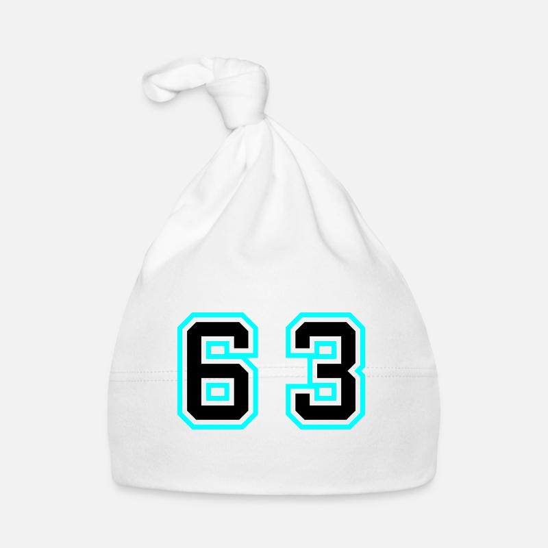 63 Symbole numérique Bonnet bio Bébé