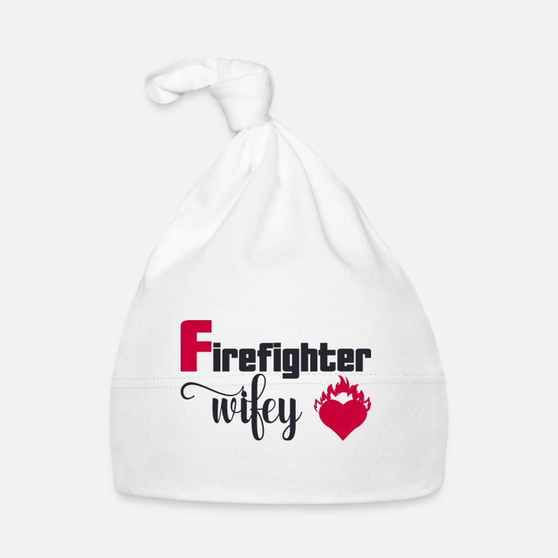 Femme de pompier Bonnet bio Bébé