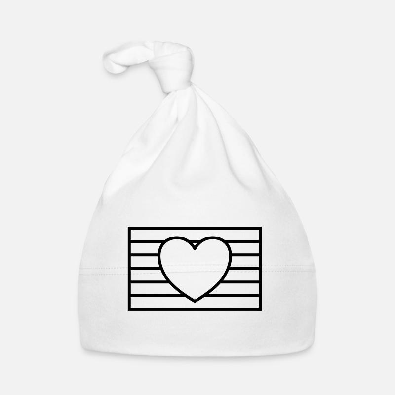 Abstrakte LGBTQ Regenbogenfahne Baby Bio-Mütze