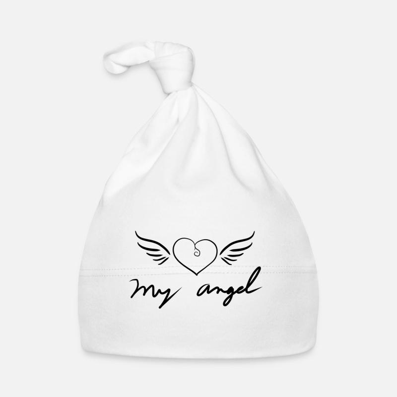 mein Engel Herz Symbol Valentinstag Baby Bio-Mütze