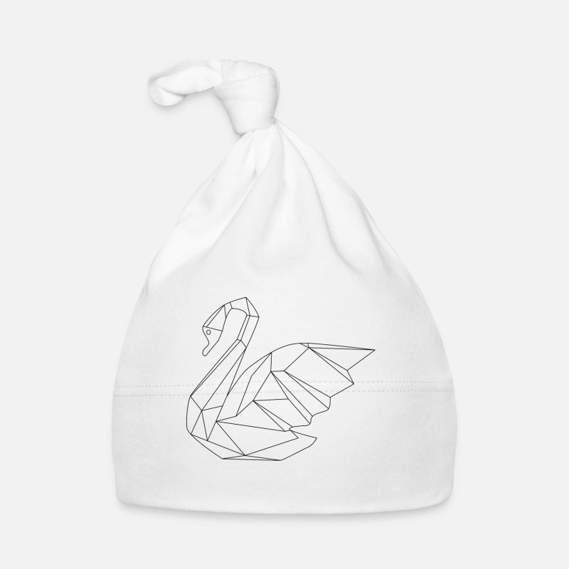 Swan Organic Baby Cap