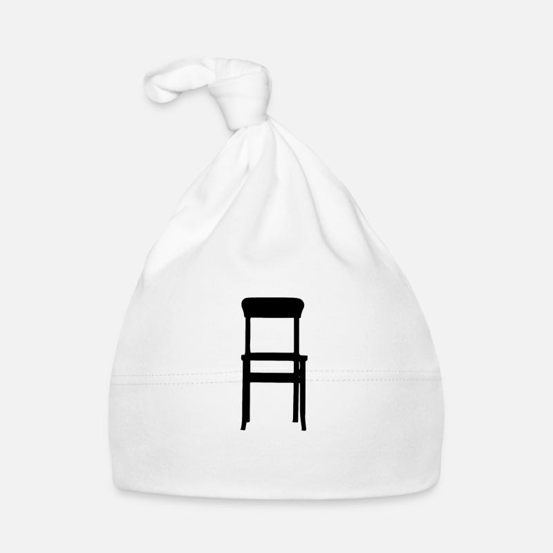 chaise - Bonnet bio Bébé - blanc