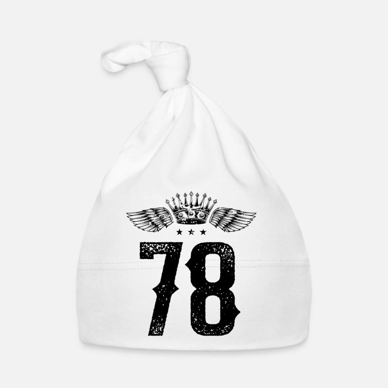 78 Couronne numérique Bonnet bio Bébé
