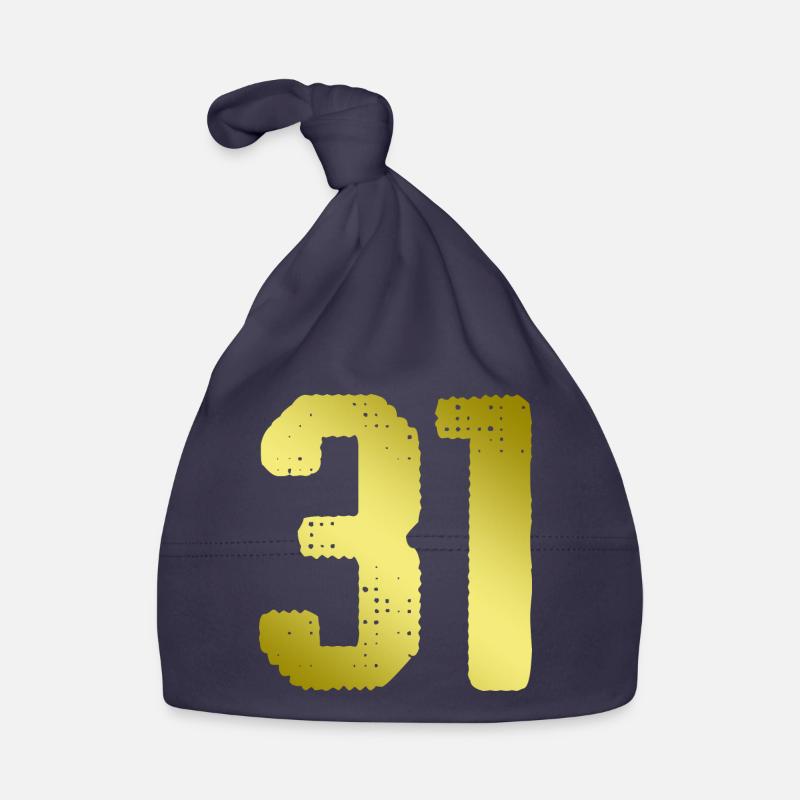 31 Maillot numéro Bonnet bio Bébé
