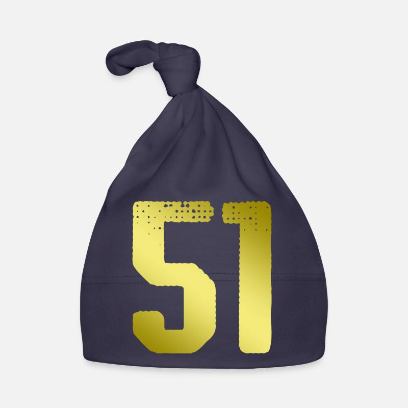 maillot numéro 51 Bonnet bio Bébé
