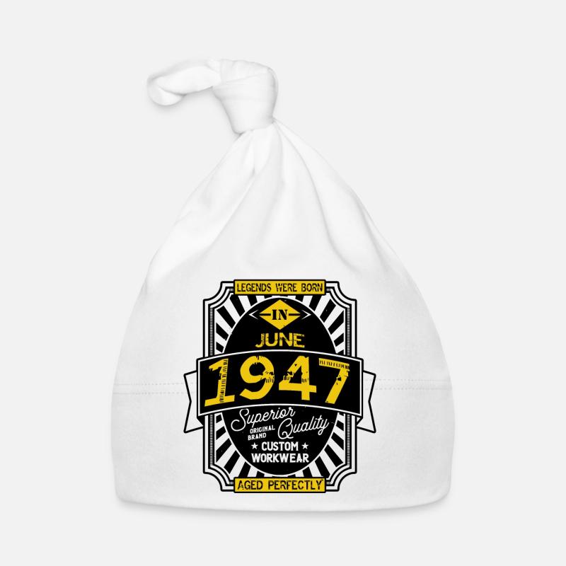 1947 JUNE Organic Baby Cap
