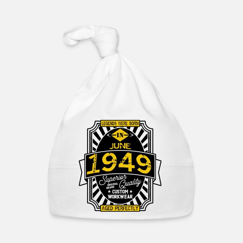 1949 JUNE Organic Baby Cap