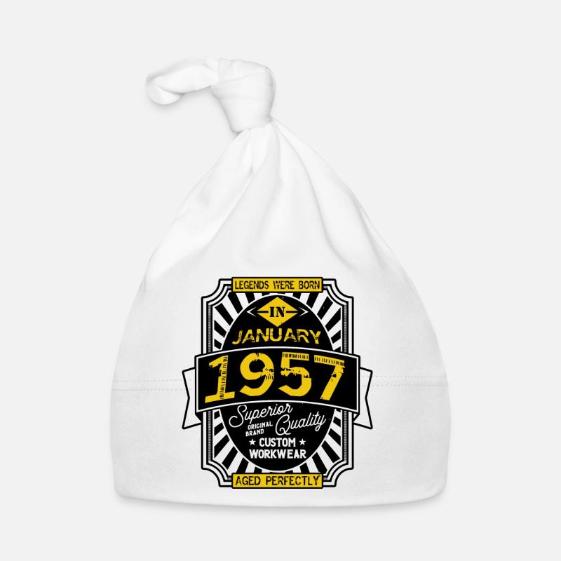 1957 JANUARY Bonnet bio Bébé
