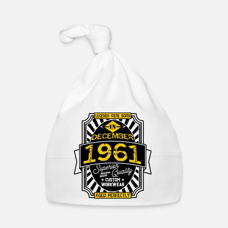 1961 DEZEMBER Baby Bio-Mütze