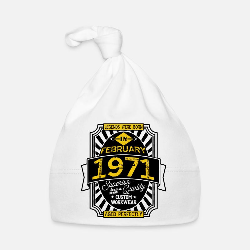 1971 FEBRUARY Organic Baby Cap