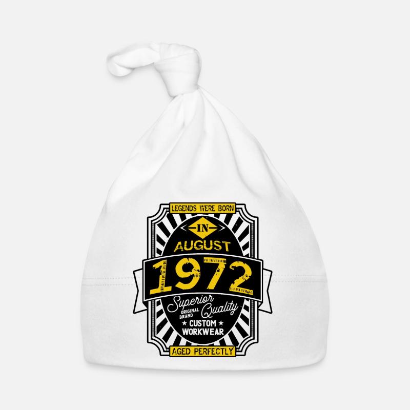 1972 AUGUST Bonnet bio Bébé