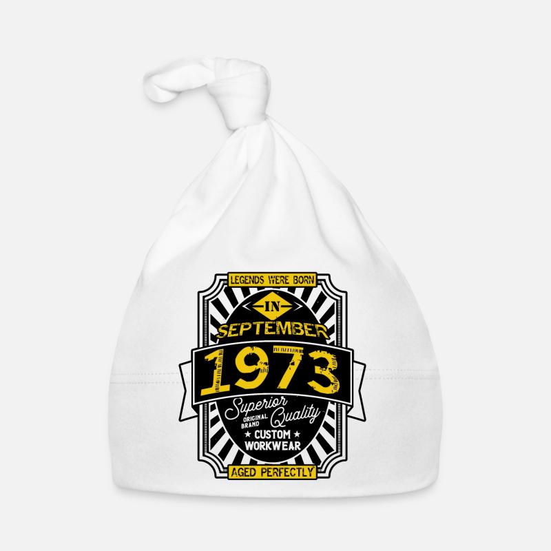 1973 SEPTEMBER Bonnet bio Bébé