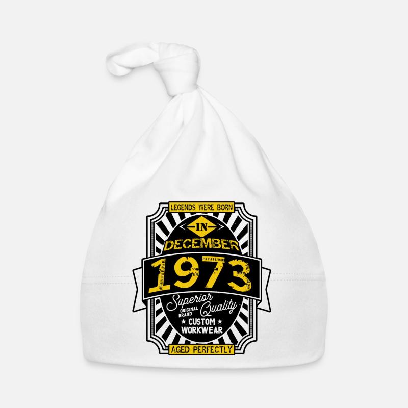 1973 DEZEMBER Baby Bio-Mütze