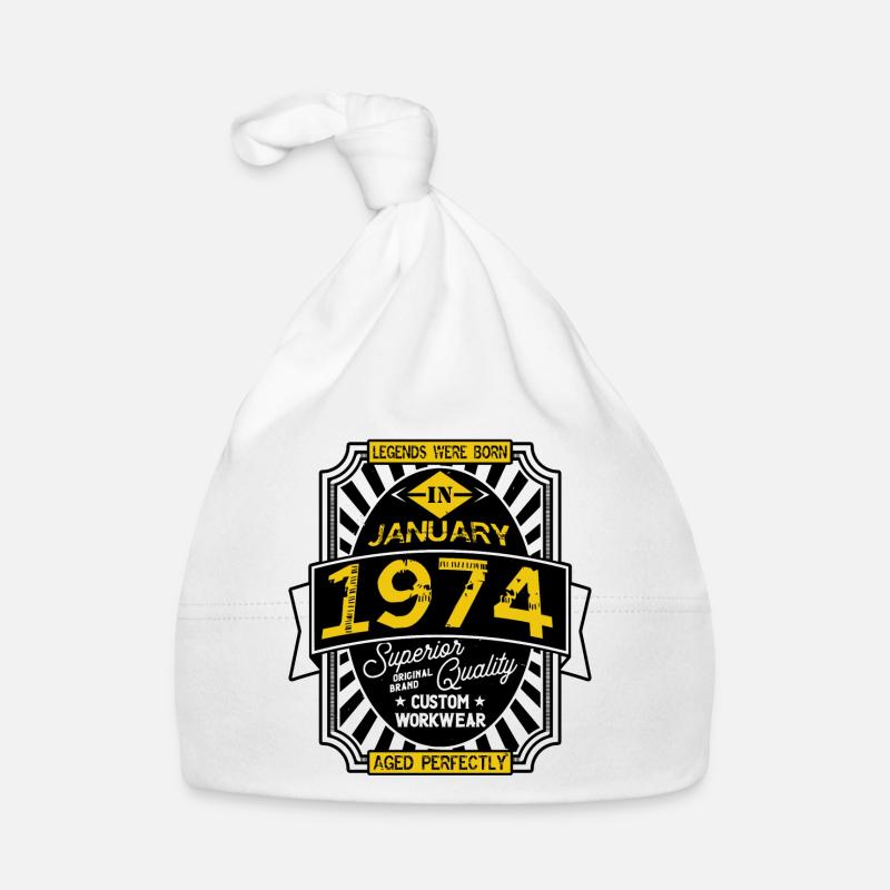 1974 JANUARY Organic Baby Cap