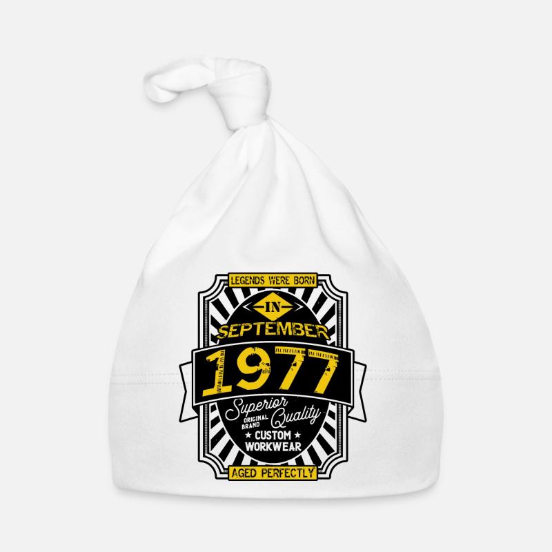 SEPTEMBER 1977 Baby Bio-Mütze
